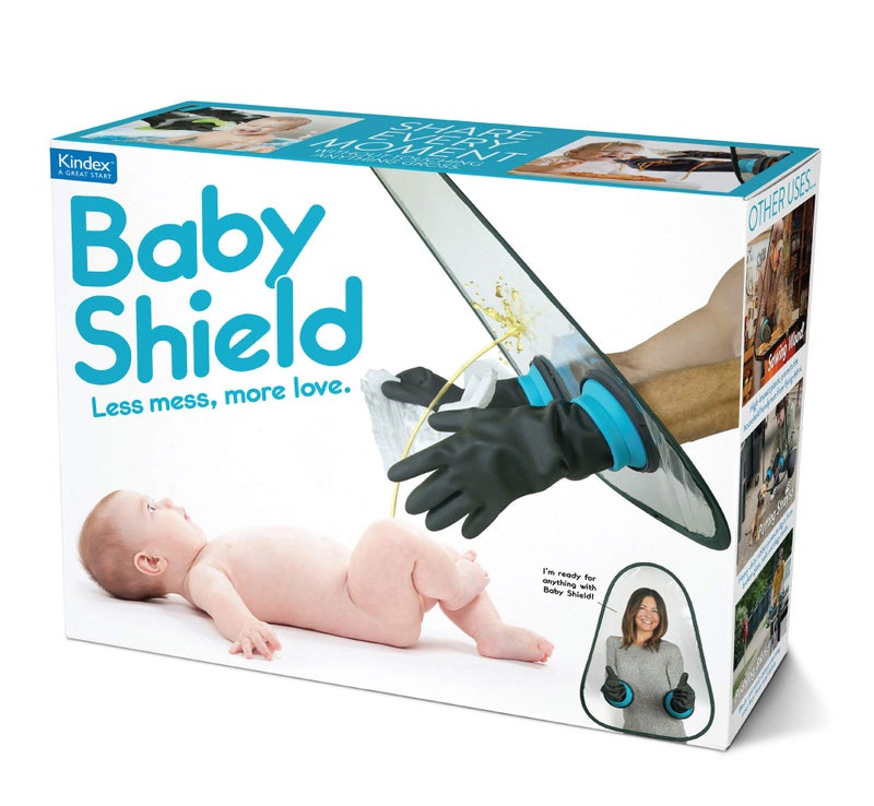 Prank Pack Prank-O Baby Shield â€“ Funniest Prank Gift Box | Hilarious Empty Gag Gift for White Elephant & Christmas 2025 | Funny Gift Box for Coworkers, Friends & Men Who Have Everything, As Seen on Shark Tank - Image 1